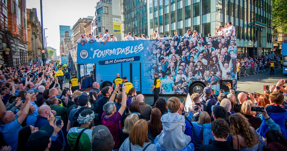 it was the fourth time in seven years the club had taken over the city centre for an afternoon with a celebratory parade photo afp