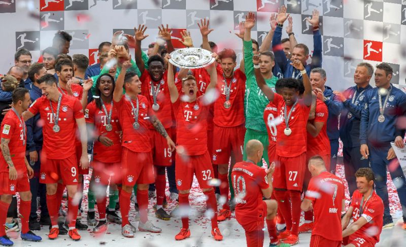 yet while the excitement was higher than ever at home german clubs fared surprisingly poorly in european competition raising concerns the bundesliga is a league in decline photo afp