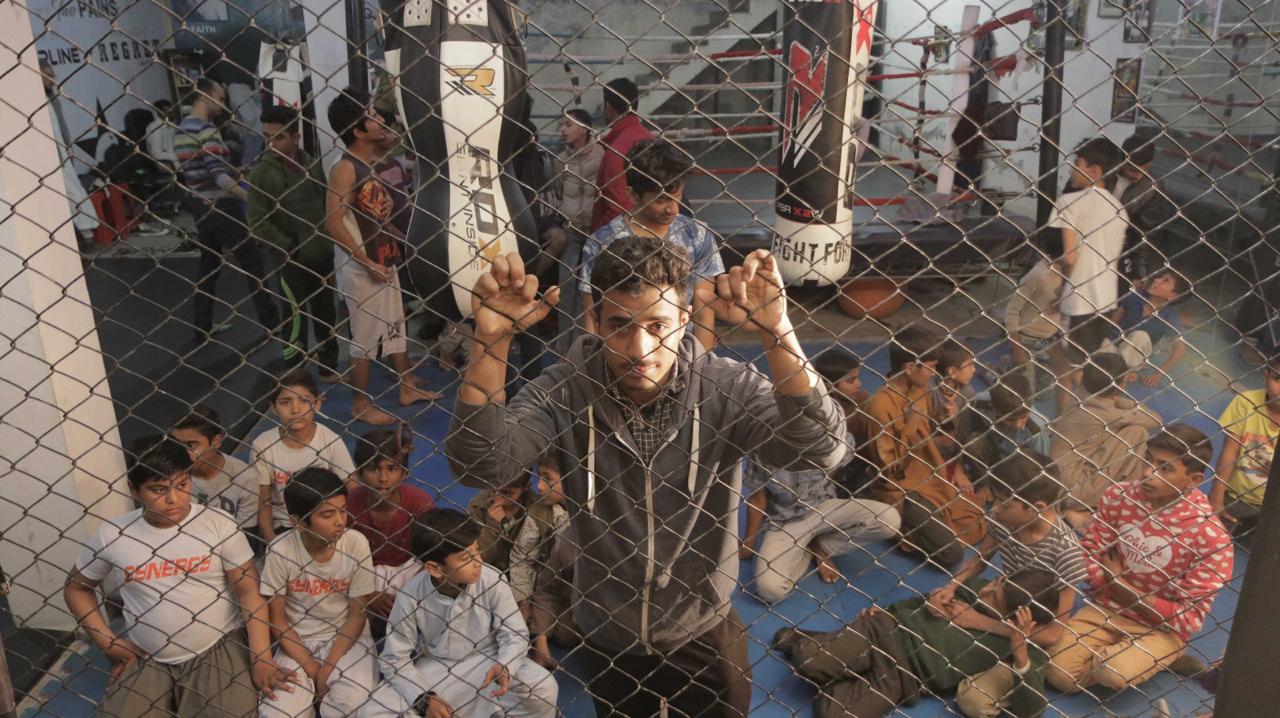 role model irfan is looked up by the younger athletes as their big brother and so he would be representing the newer generation of mma fighters of pakistan with this fight photo courtesy shaheen academy