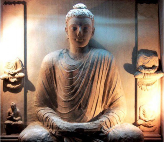 statue of buddha at taxila museum photo express statue of buddha at taxila museum photo express