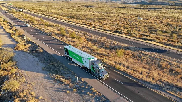the tusimple self driving truck is pictured in this undated handout photo obtained by reuters may 20 2019 photo reuters the tusimple self driving truck is pictured in this undated handout photo obtained by reuters may 20 2019 photo reuters