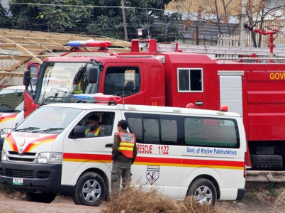 rescue 1122 stretched thin in pindi with 4 fires