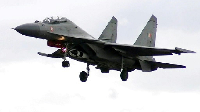 the indian air force released this picture taken at an undisclosed location in 2017 showing a sukhoi su 30mki fighter aircraft carrying a brahmos air to surface cruise missile photo afp the indian air force released this picture taken at an undisclosed location in 2017 showing a sukhoi su 30mki fighter aircraft carrying a brahmos air to surface cruise missile photo afp