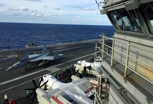 us navy aircraft carrier uss ronald reagan conducts military drills during keen sword a joint field training exercise involving us military japan maritime self defense force personnel and royal canadian navy at sea november 3 2018 photo reuters us navy aircraft carrier uss ronald reagan conducts military drills during keen sword a joint field training exercise involving us military japan maritime self defense force personnel and royal canadian navy at sea november 3 2018 photo reuters