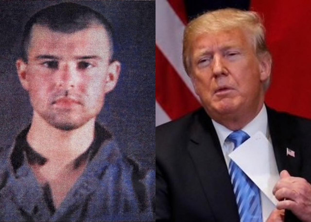 reuters file photos of john walker lindh l and us president trump r reuters file photos of john walker lindh l and us president trump r