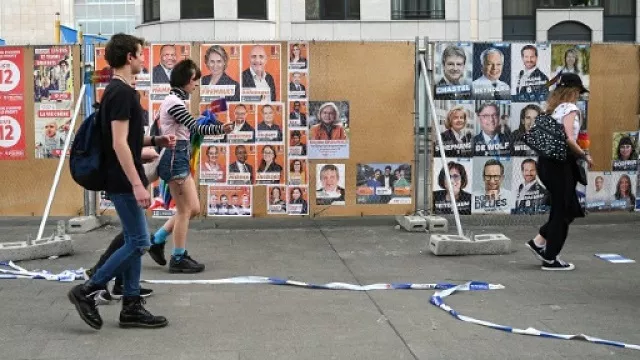 plenty of electoral posters can be seen in brussels as belgium on sunday holds national regional and european elections photo afp plenty of electoral posters can be seen in brussels as belgium on sunday holds national regional and european elections photo afp