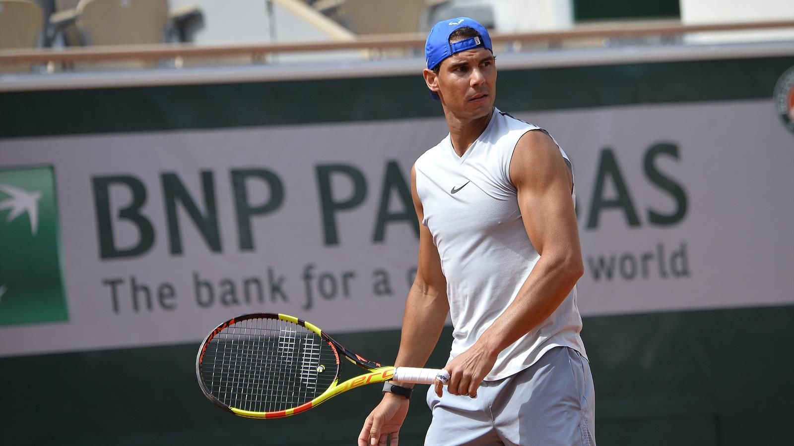 nadal a known stickler for routine and order arrives at a revamped court philippe chatrier which has been 80 rebuilt for this year s tournament but the 32 year old said he will not be affected by the changes photo reuters