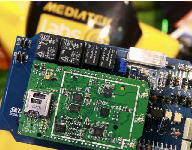 mediatek chips are seen on a development board at the mediatek booth during the 2015 computex exhibition in taipei taiwan june 3 2015 photo reuters