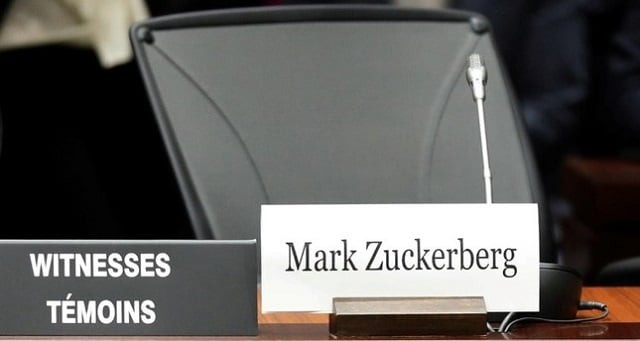 an empty chair and nameplate are pictured after facebook ceo mark zuckerberg failed to appear at the international grand committee on big data privacy and democracy meeting on parliament hill in ottawa ontario canada may 28 2019 photo reuters an empty chair and nameplate are pictured after facebook ceo mark zuckerberg failed to appear at the international grand committee on big data privacy and democracy meeting on parliament hill in ottawa ontario canada may 28 2019 photo reuters