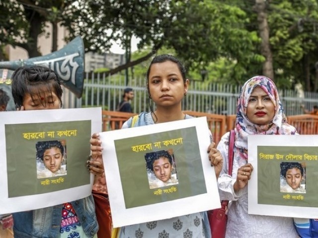 bangladesh to charge 16 after girl burned to death