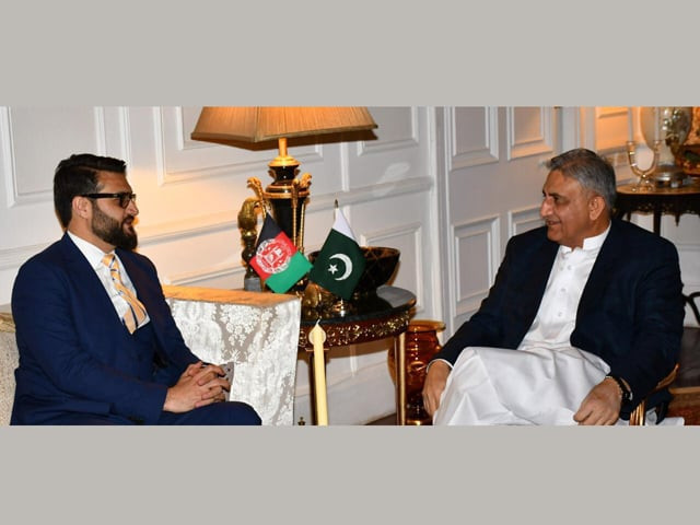 hamdullah mohib general qamar also deliberate upon pak afghan border management photo ispr hamdullah mohib general qamar also deliberate upon pak afghan border management photo ispr