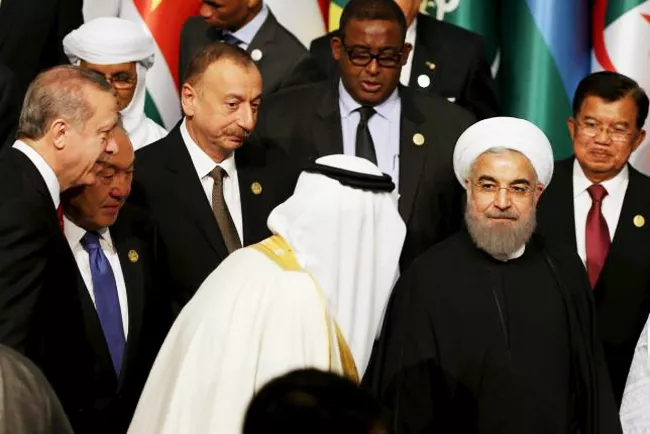 king salman of saudi arabia c is pictured with iranian president hassan rouhani front r during a photo session at the organisation of islamic cooperation oic istanbul summit in istanbul turkey on april 14 2016 photo reuters file king salman of saudi arabia c is pictured with iranian president hassan rouhani front r during a photo session at the organisation of islamic cooperation oic istanbul summit in istanbul turkey on april 14 2016 photo reuters file