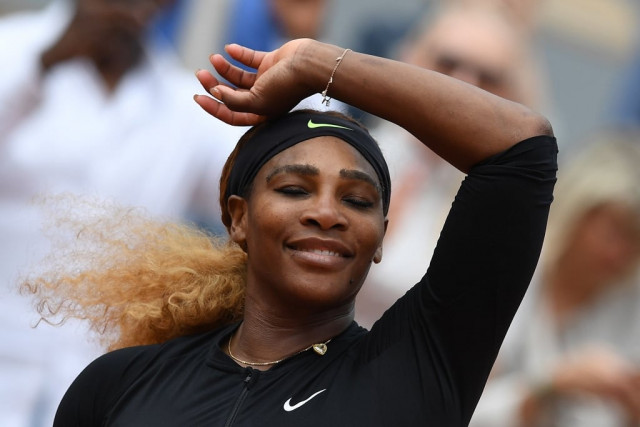 finding her rhythm williams was back at her best on thursday hammering 10 aces and 36 winners past nara photo afp