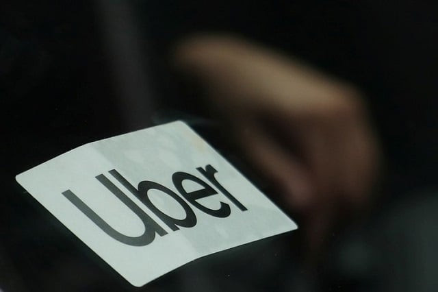 uber sign is seen on a car in new york us april 12 2019 photo reuters uber sign is seen on a car in new york us april 12 2019 photo reuters