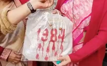 bjp mp gives priyanka gandhi 1984 sack after her palestine bangladesh bags bjp mp gives priyanka gandhi 1984 sack after her palestine bangladesh bags