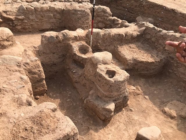 remains of a greek forge have been discovered in the city the latest in a long line findings highlighting k p s indo greek history photo express