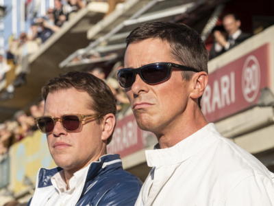 christian bale matt damon take the ride of a lifetime in ford v ferrari trailer