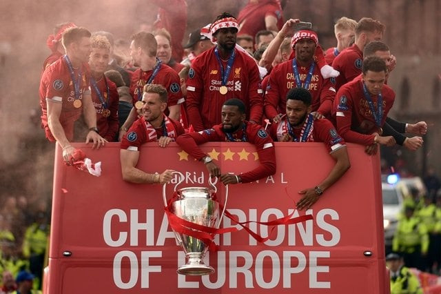 liverpool became champions of europe for a sixth time when mohamed salah 039 s second minute penalty and divock origi 039 s late strike secured a 2 0 win in the sweltering metropolitano stadium in madrid photo afp liverpool became champions of europe for a sixth time when mohamed salah 039 s second minute penalty and divock origi 039 s late strike secured a 2 0 win in the sweltering metropolitano stadium in madrid photo afp