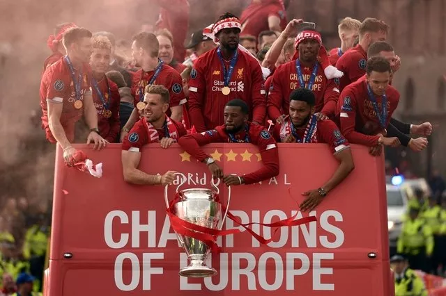 liverpool became champions of europe for a sixth time when mohamed salah 039 s second minute penalty and divock origi 039 s late strike secured a 2 0 win in the sweltering metropolitano stadium in madrid photo afp liverpool became champions of europe for a sixth time when mohamed salah 039 s second minute penalty and divock origi 039 s late strike secured a 2 0 win in the sweltering metropolitano stadium in madrid photo afp