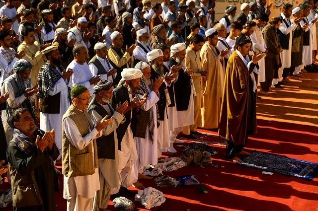 eidul fitr prayers in being offered in congregation in afghanistan on june 4 2019 photo afp eidul fitr prayers in being offered in congregation in afghanistan on june 4 2019 photo afp