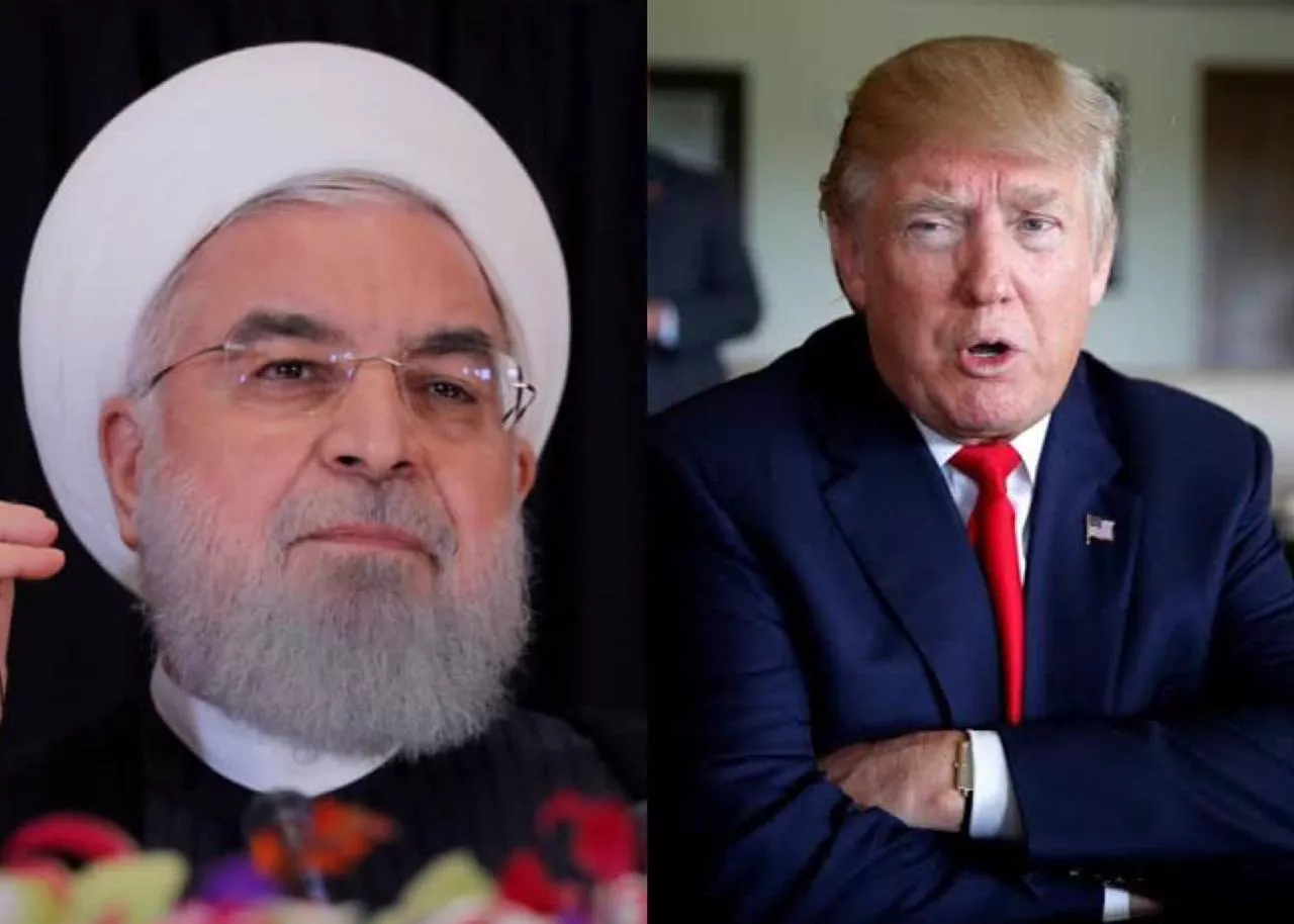 iranian president hassan rouhani and us president donald trump photos reuters iranian president hassan rouhani and us president donald trump photos reuters