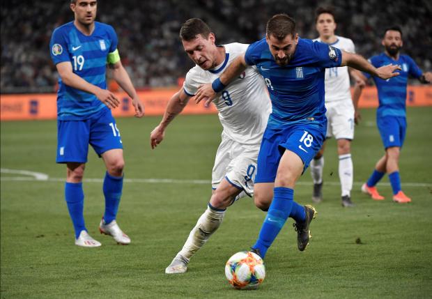 the four time world champions have put the failure to qualify for last year 039 s world cup behind them and have now been transformed under new coach roberto mancini photo afp