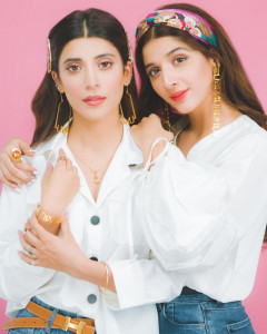 sister act urwa and mawra unveil their new clothing line