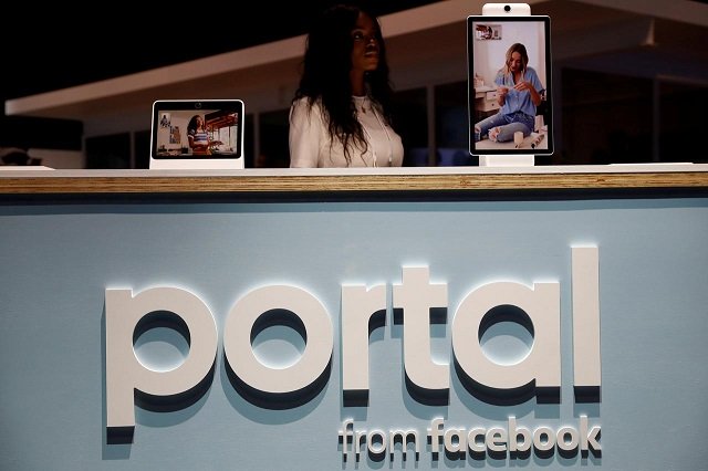 a worker stands behind a portal booth during facebook 039 s f8 developers conference in san jose california us april 30 2019 photo reuters