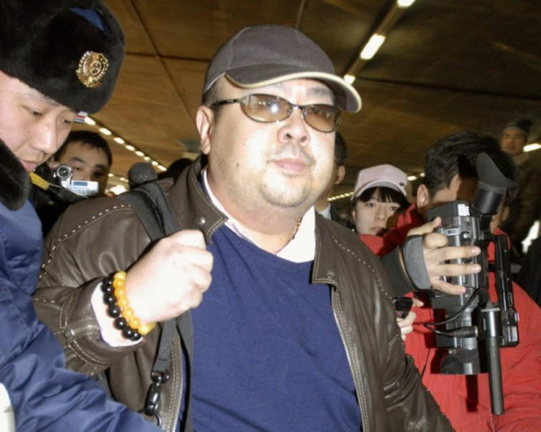 slain kim jong nam arrives at beijing airport in beijing china in this photo taken by kyodo february 11 2007