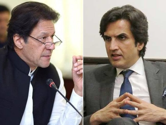 pm imran khan and khusro bakhtiar file photos