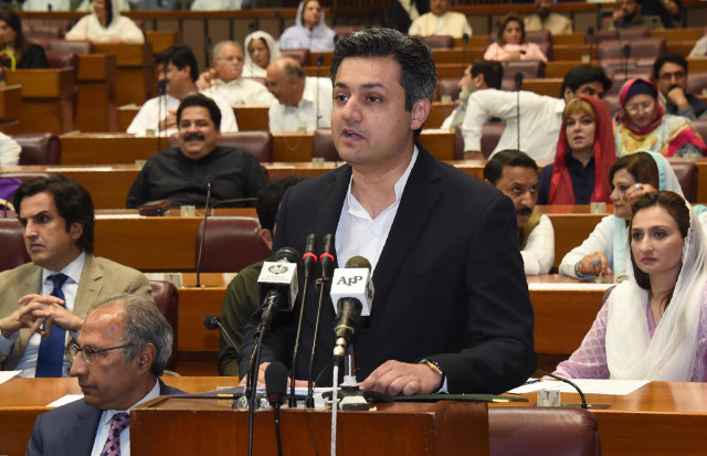 hammad azhar presents budget bill in the national assembly hammad azhar presents budget bill in the national assembly