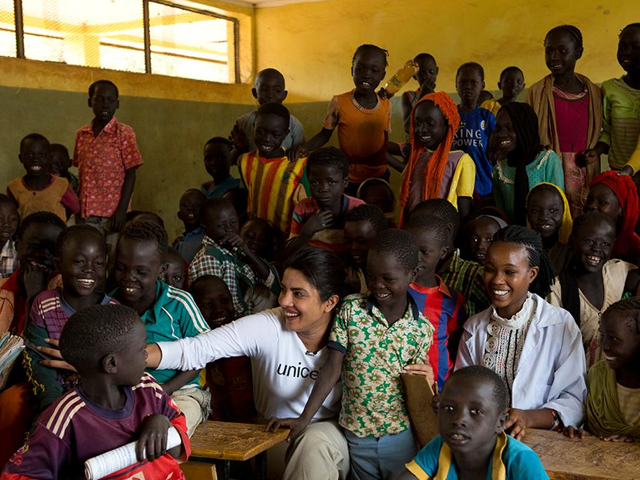 priyanka chopra to be honoured with unicef humanitarian award priyanka chopra to be honoured with unicef humanitarian award