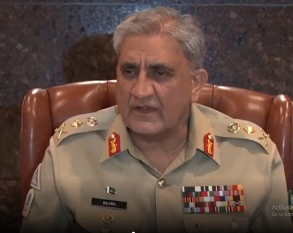 gen qamar says military remains fully capable and ready to respond to any threat for defence of motherland screengrab gen qamar says military remains fully capable and ready to respond to any threat for defence of motherland screengrab