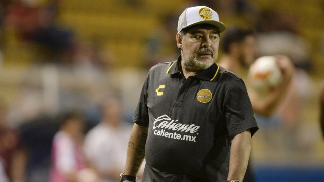 maradona took the coaching job at dorados who are based in the western state of sinaloa in september 2018 photo afp maradona took the coaching job at dorados who are based in the western state of sinaloa in september 2018 photo afp