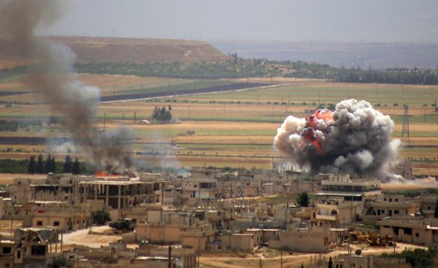 syrian government forces earlier bombarded khan sheikhun in the southern countryside of the militant held idlib province photo afp syrian government forces earlier bombarded khan sheikhun in the southern countryside of the militant held idlib province photo afp