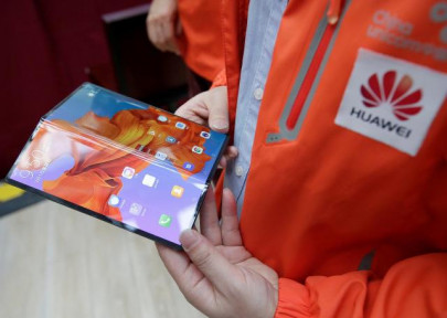 huawei delays global launch of foldable phone huawei delays global launch of foldable phone