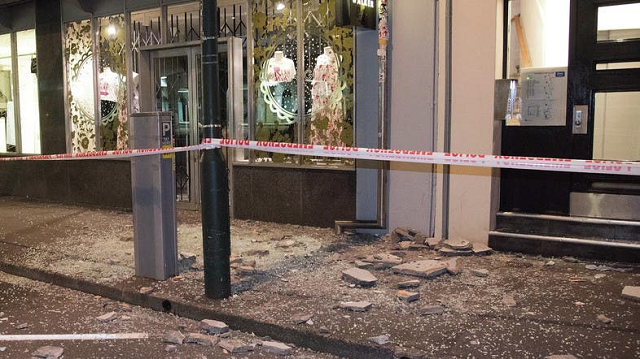 the earthquake was given a preliminary magnitude of 7 4 but later downgraded to 7 2 by the us geological survey photo afp the earthquake was given a preliminary magnitude of 7 4 but later downgraded to 7 2 by the us geological survey photo afp