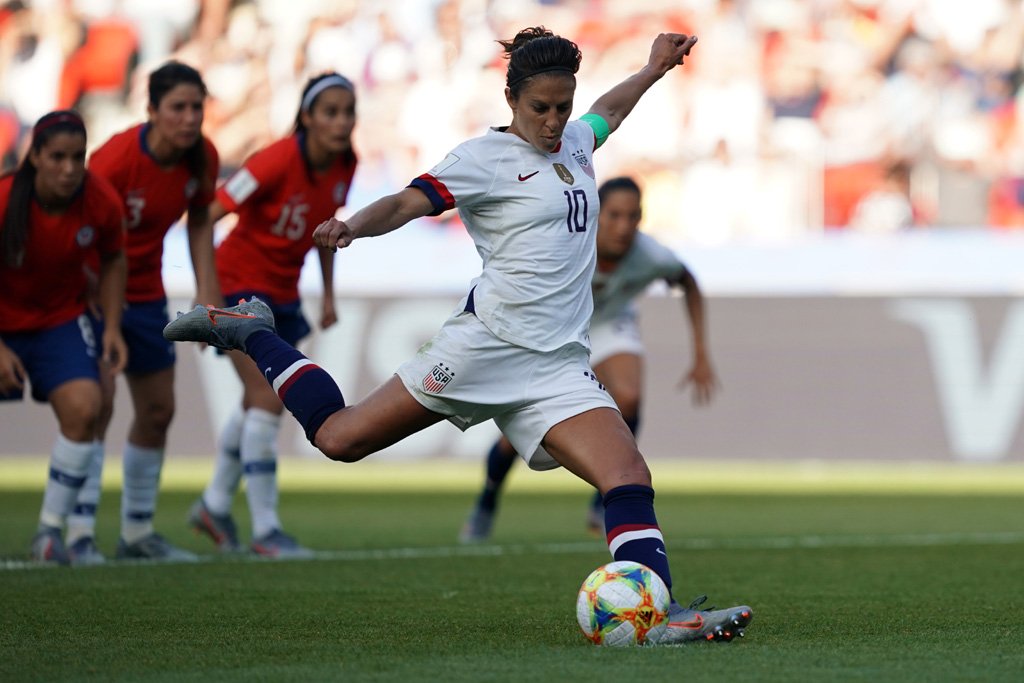 lloyd had been eager to show she was still worthy of a starting place in jill ellis 039 s usa side and she came into the line up as one of seven changes photo afp