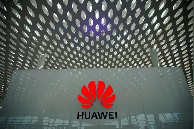 a huawei company logo is seen at the shenzhen international airport in shenzhen in shenzhen guangdong province china photo reuters a huawei company logo is seen at the shenzhen international airport in shenzhen in shenzhen guangdong province china photo reuters