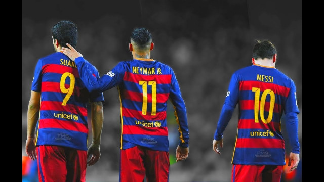 forward spent four years at barcelona making 186 appearances and scoring 105 goals while winning eight trophies during his time with suarez and messi photo afp