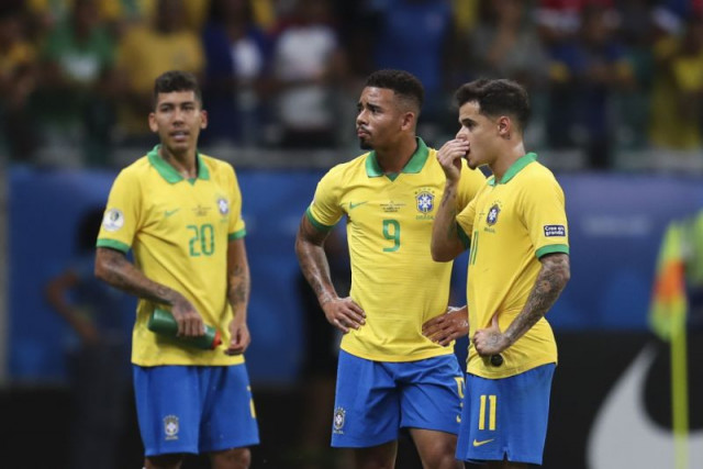 roberto firmino had a goal disallowed late in the first half after the referee awarded a foul against the hosts before substitute gabriel jesus found the net on the hour mark only for a var review to deem firmino offside in the build up photo afp roberto firmino had a goal disallowed late in the first half after the referee awarded a foul against the hosts before substitute gabriel jesus found the net on the hour mark only for a var review to deem firmino offside in the build up photo afp