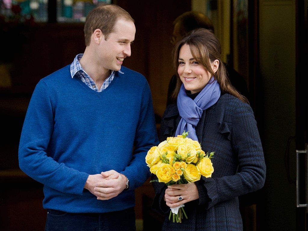 prince william and his wife kate photo file