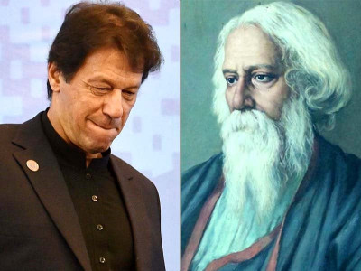 pm imran gets it wrong again mistakes rabindranath tagore s quote for kahlil jibran s