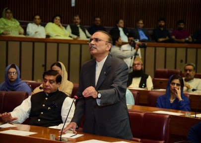 president zardari to address joint session of parliament on april 16