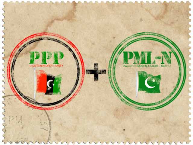 in the face of perceived conspiracies a covert ppp pml n pact