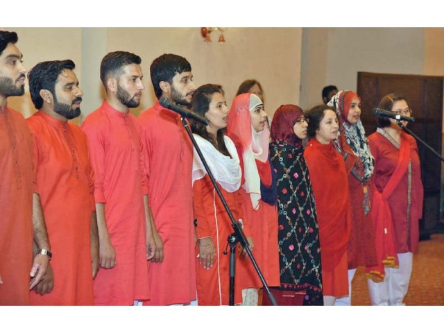 numl students sing national anthems of japan and pakistan photo dna numl students sing national anthems of japan and pakistan photo dna
