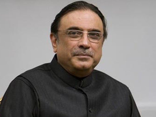 a file photo of former president asif ali zardari photo file