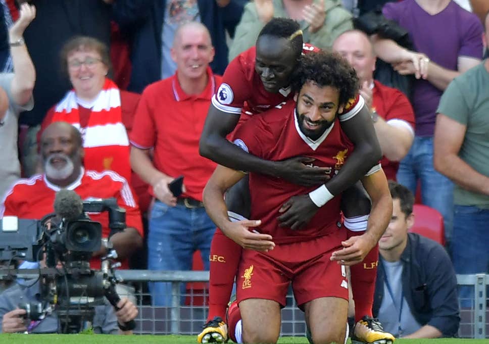 liverpool may have to start 2019 20 premier league season without salah mane
