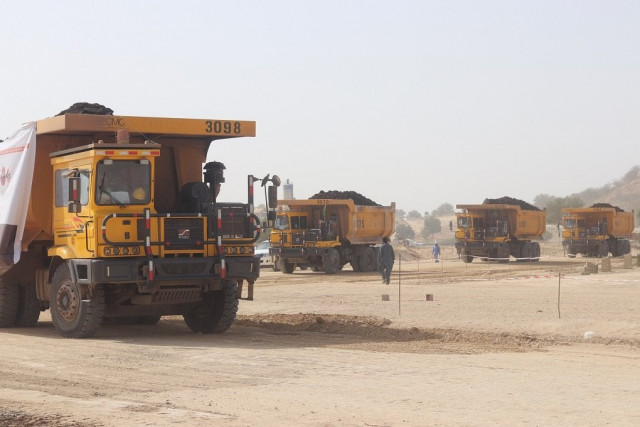 thar coal being transported to the eptl power plant photo courtesy secmc thar coal being transported to the eptl power plant photo courtesy secmc