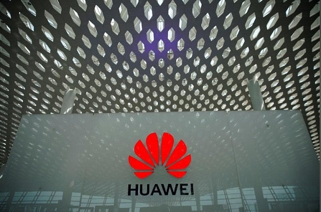 a huawei company logo is seen at the shenzhen international airport in shenzhen in shenzhen guangdong province china photo reuters a huawei company logo is seen at the shenzhen international airport in shenzhen in shenzhen guangdong province china photo reuters